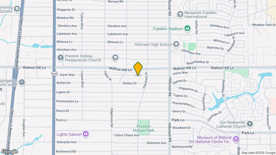 6614 Joyce Way Map and Location Details