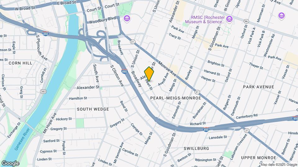 193 Pearl St Map and Location Details