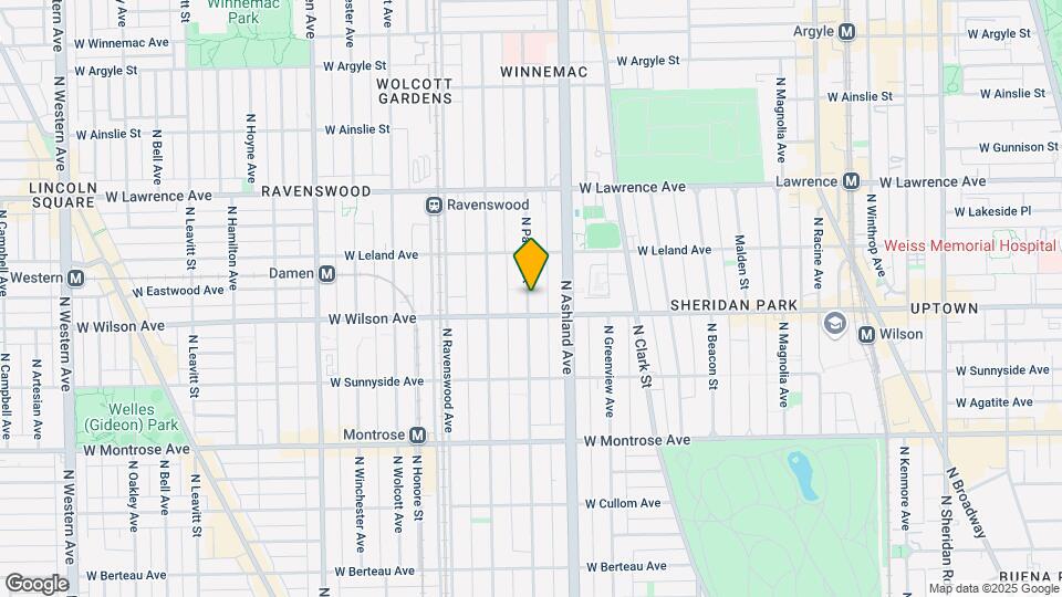 4607 N Paulina St Map and Location Details