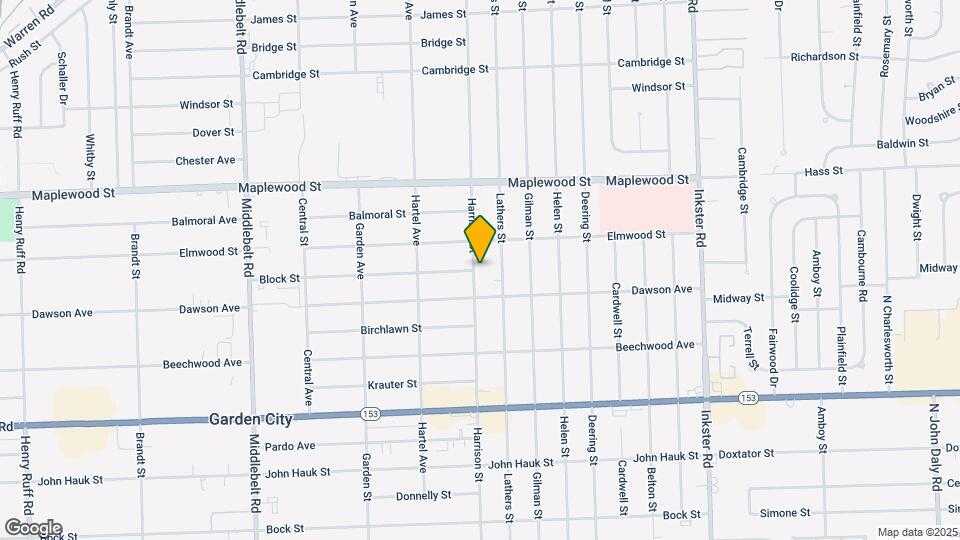 6102 Harrison St Map and Location Details