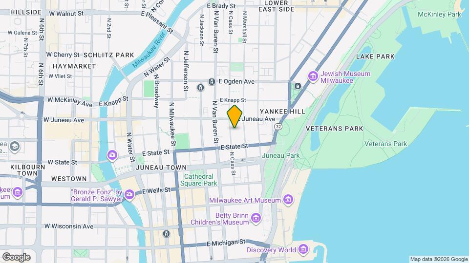 1040 N Cass St Map and Location Details