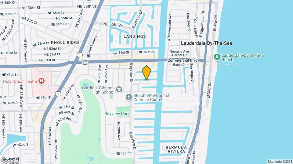 3051 NE 47th Ct, Unit 107 Mapa y Detalles de la Ubicación