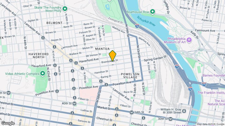 3617 Spring Garden St Mapa y Detalles de la Ubicación