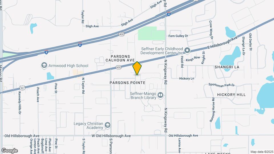 813 Parsons Pointe St Map and Location Details