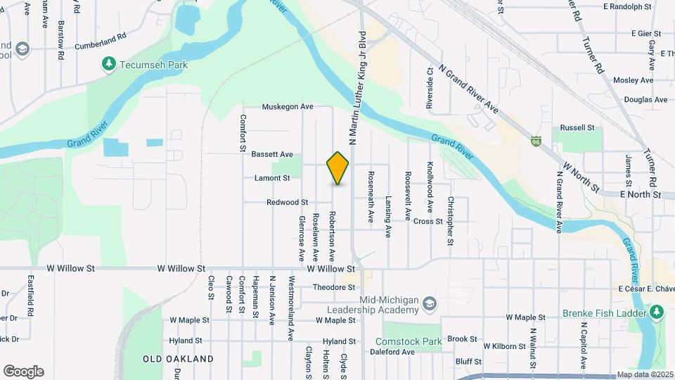 1506 Robertson Ave Map and Location Details
