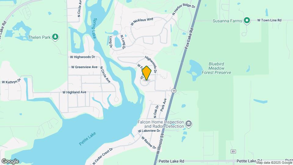 24882 W Forest Dr Map and Location Details