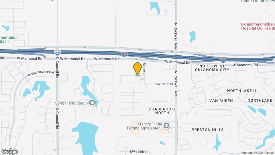 7404 NW 135th St Map and Location Details