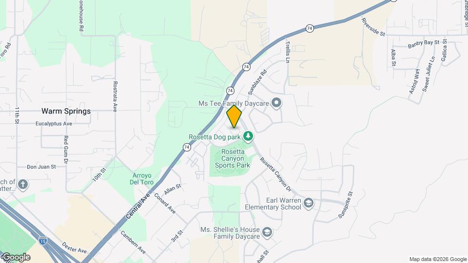 39656 Strada Gabrille Map and Location Details