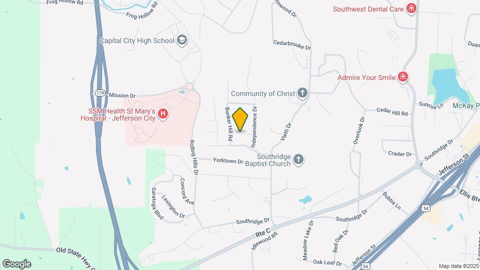 2317 Independence Ct Map and Location Details