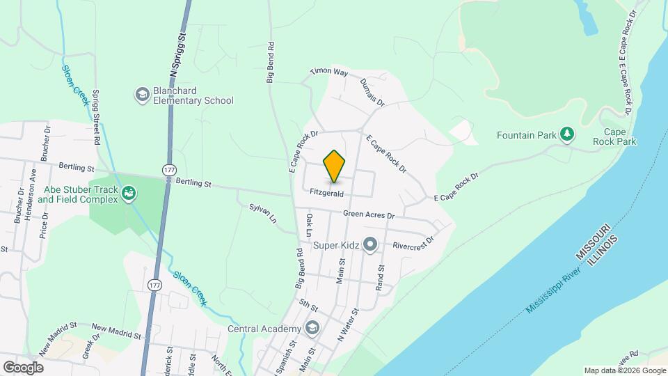 414 Fitzgerald Mapa y Detalles de la Ubicación