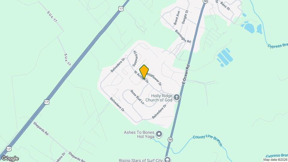 401 Tree Ct Map and Location Details