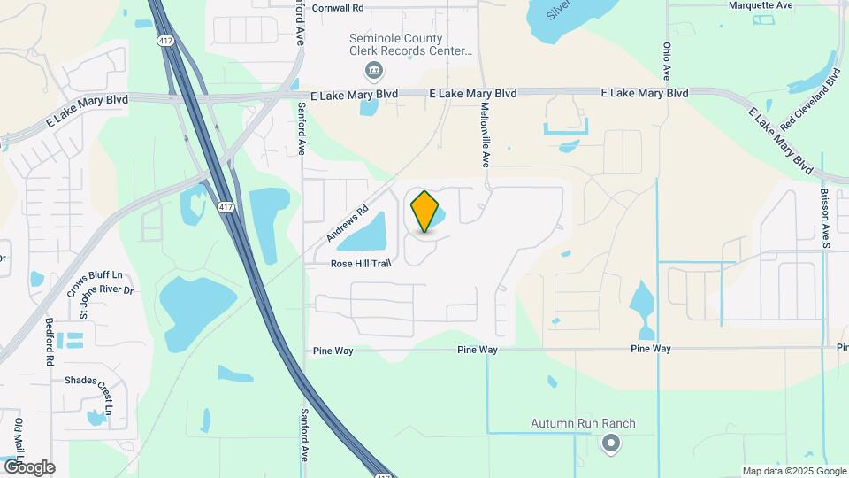 3211 Pine Oak Trail Map and Location Details