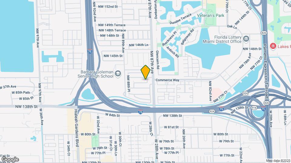 14162 NW 87th Ct Map and Location Details