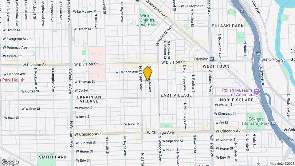 1939 W Thomas St Map and Location Details