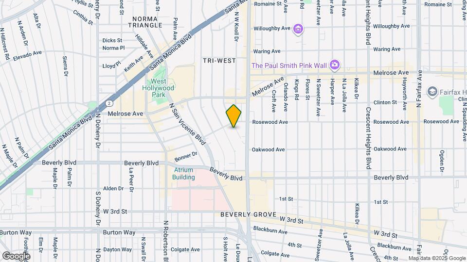 445 Westmount Dr Map and Location Details