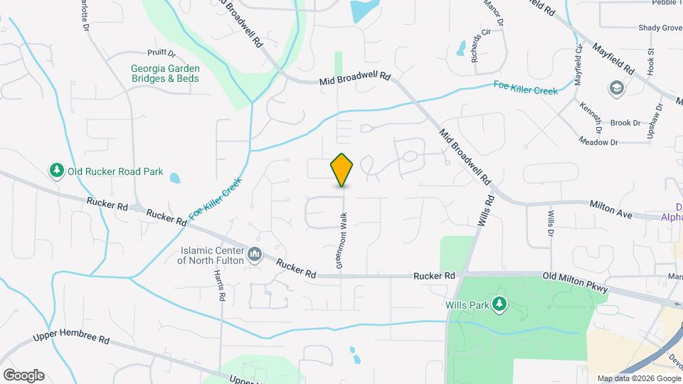 390 Greenmont Cir Map and Location Details