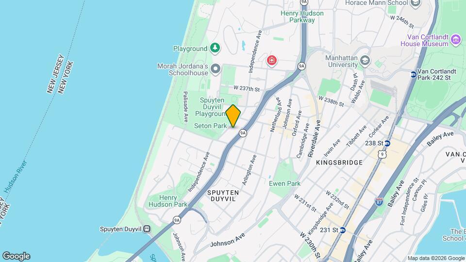 3333 Henry Hudson Parkway East Map and Location Details