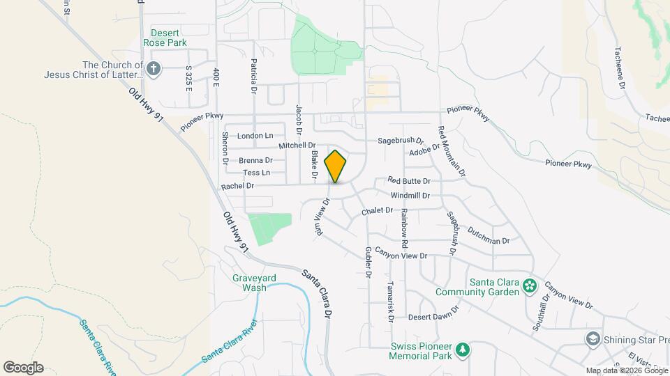 3695 Rachel Dr Map and Location Details