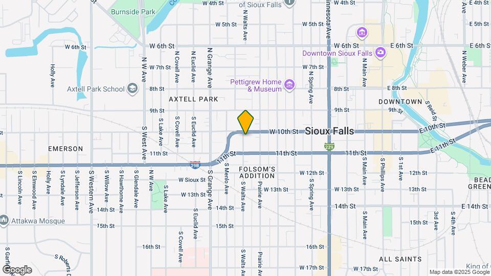 208 S Walts Ave Map and Location Details