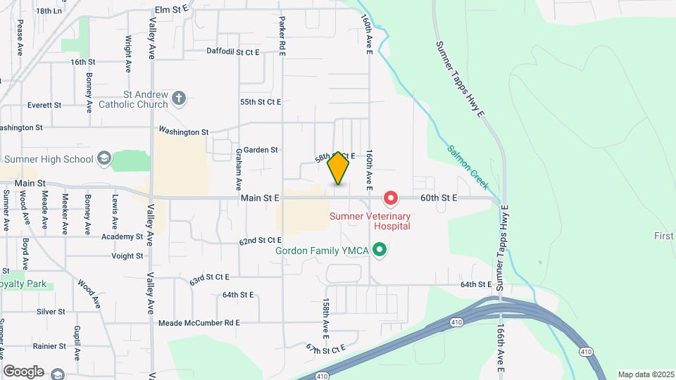 5919 158th Ave Ct E Map and Location Details