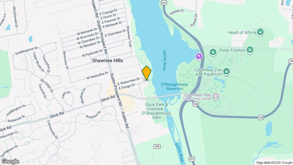 9130 Shawnee Trail Map and Location Details