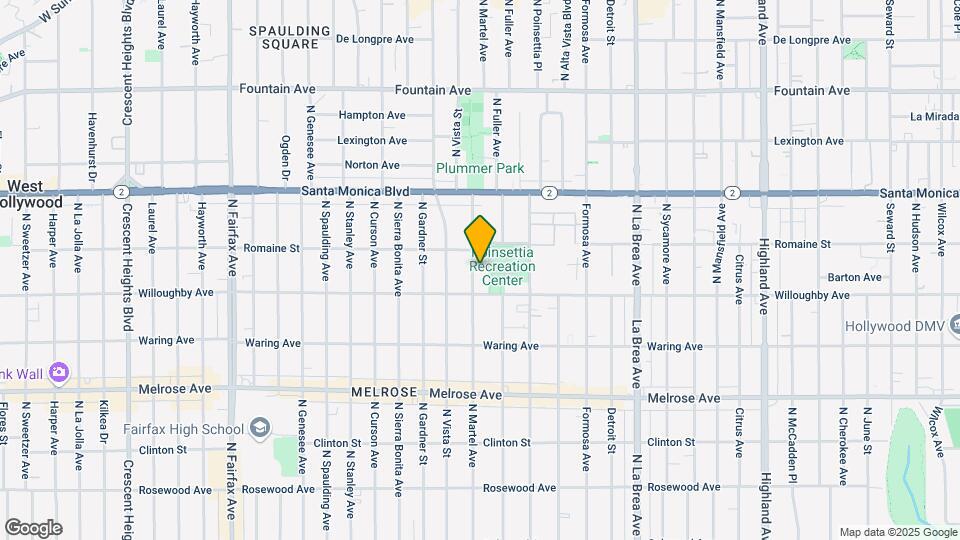 930 N Martel Map and Location Details