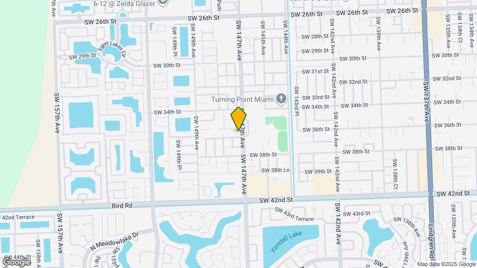 14715 SW 36th Terrace Map and Location Details