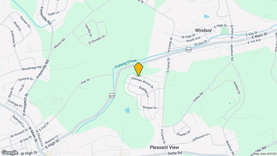 585 Thomas Armor Dr Map and Location Details