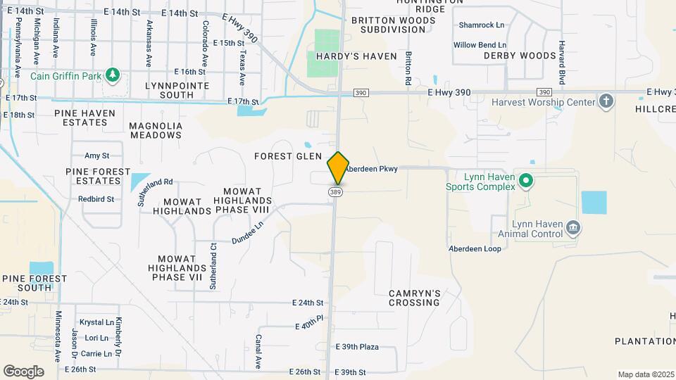 1709 Jakes Dr Map and Location Details