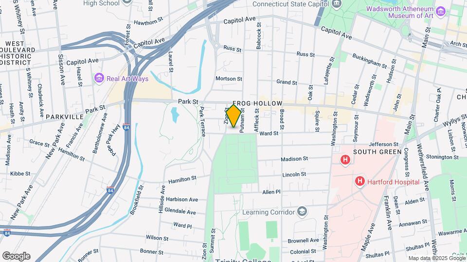 192-194 Ward St Mapa y Detalles de la Ubicación