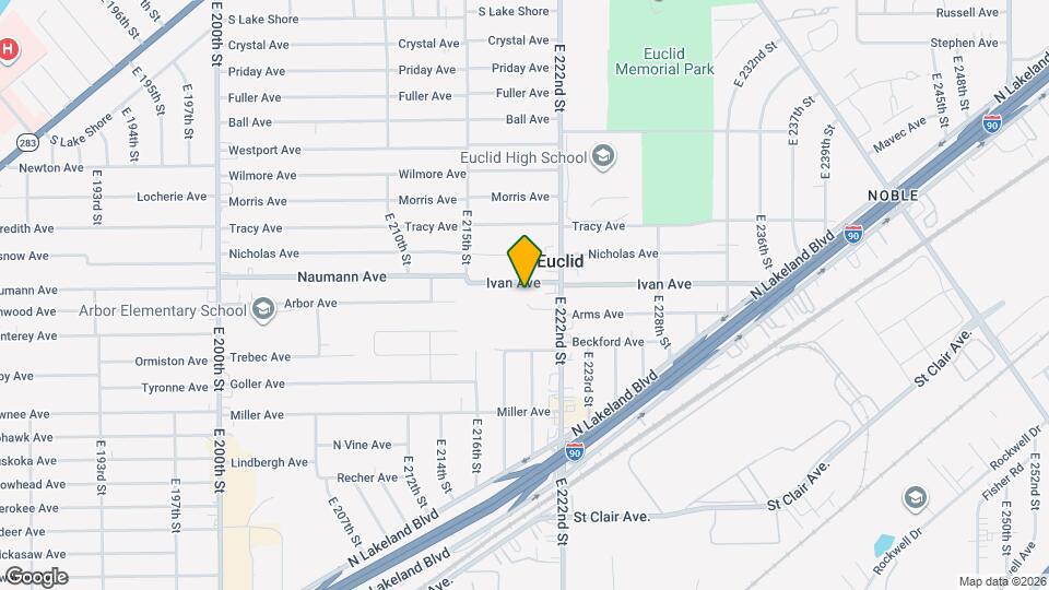 21980 Ivan Ave Map and Location Details