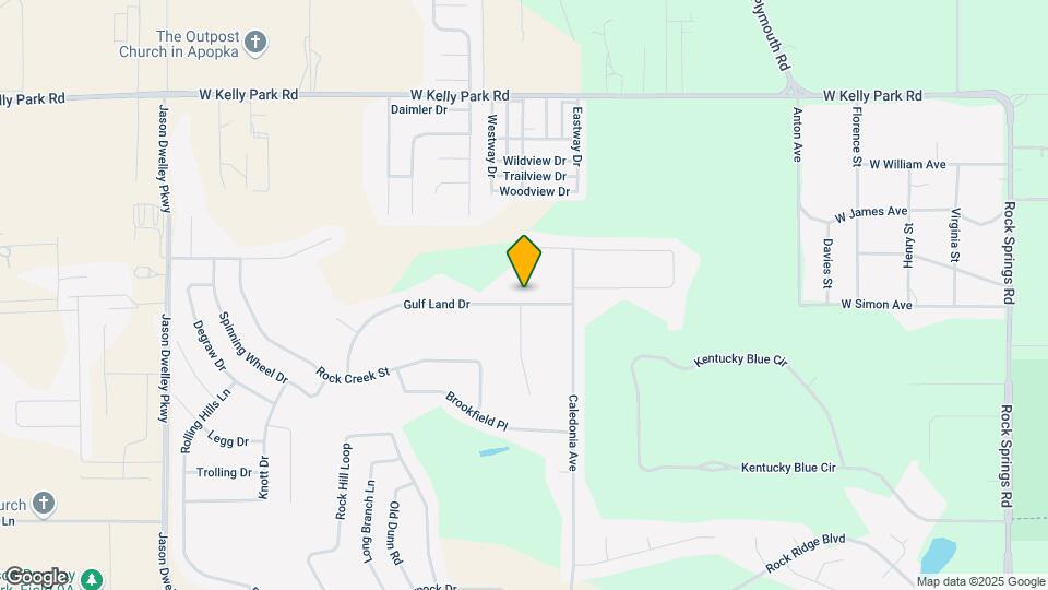639 Gulf Land Dr Map and Location Details
