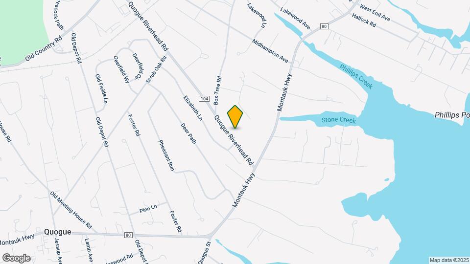 60 Quogue Riverhead Rd Map and Location Details