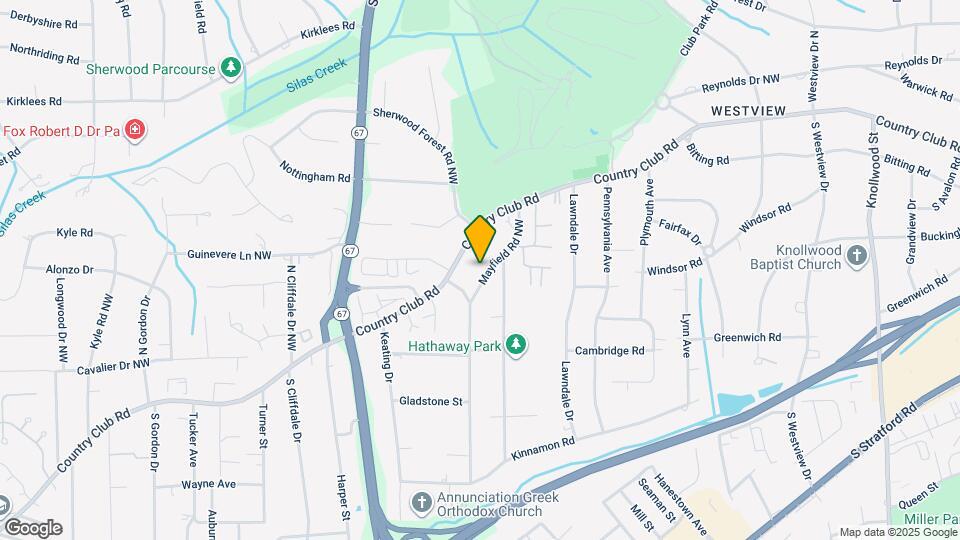 160 Mayfield Rd NW Map and Location Details