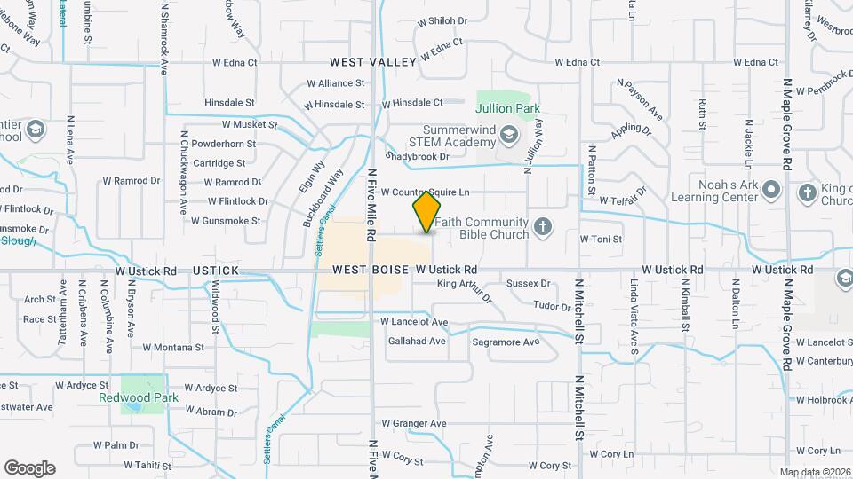 3353 N Aster Ave Map and Location Details