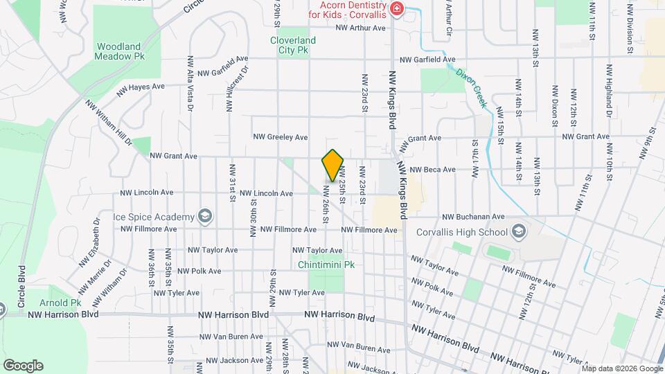 1015 NW 26th St Map and Location Details