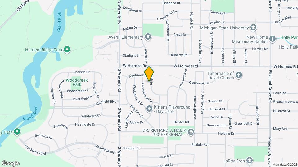 3526 Berwick Dr Mapa y Detalles de la Ubicación