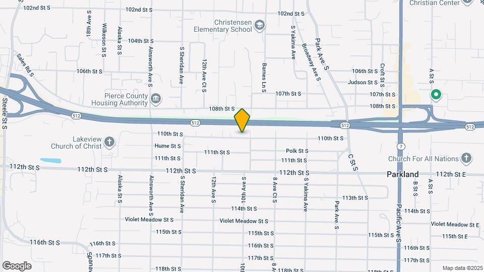 1017 110th St S Map and Location Details