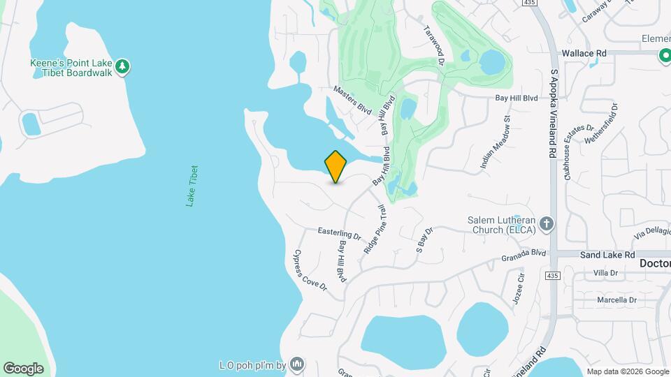 8968 Bay Cove Ct Map and Location Details