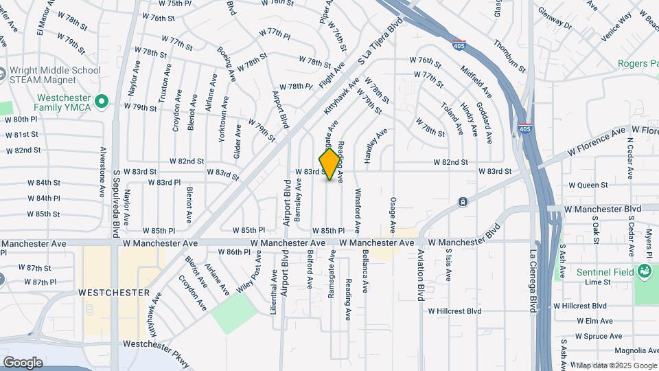 8322 Ramsgate Ave Map and Location Details