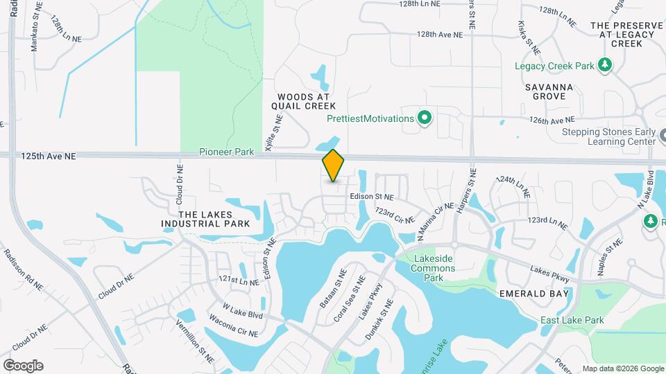 12420 Bataan St NE Map and Location Details