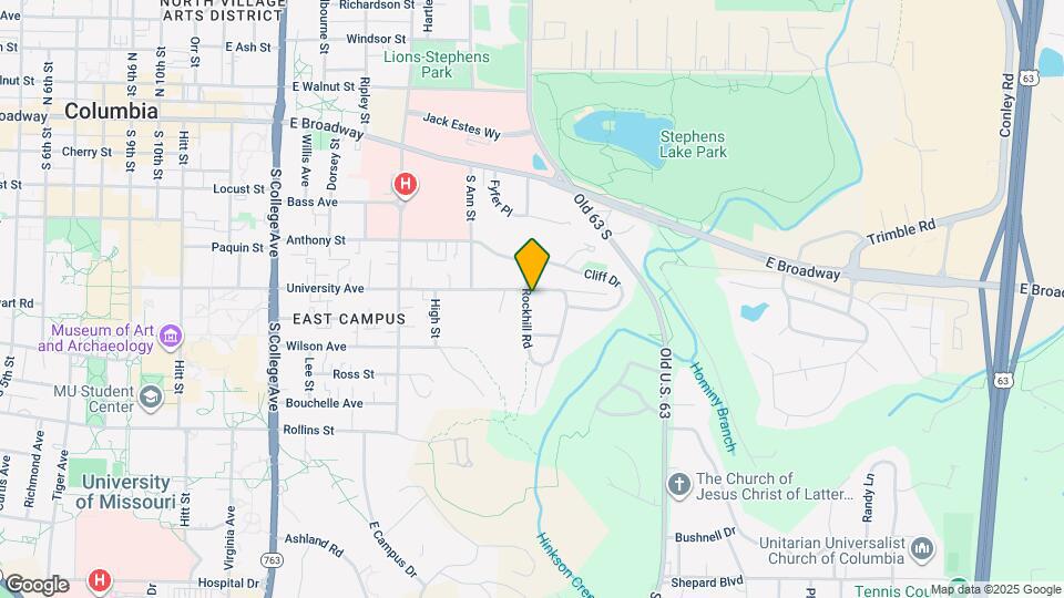500 Rockhill Rd Map and Location Details