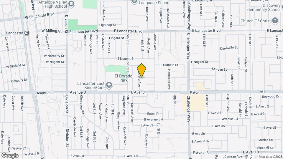 44446 Watford Ave Map and Location Details