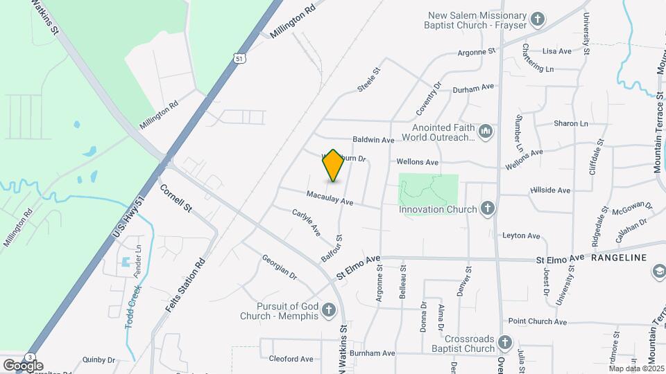 4008 Macaulay Cove Mapa y Detalles de la Ubicación