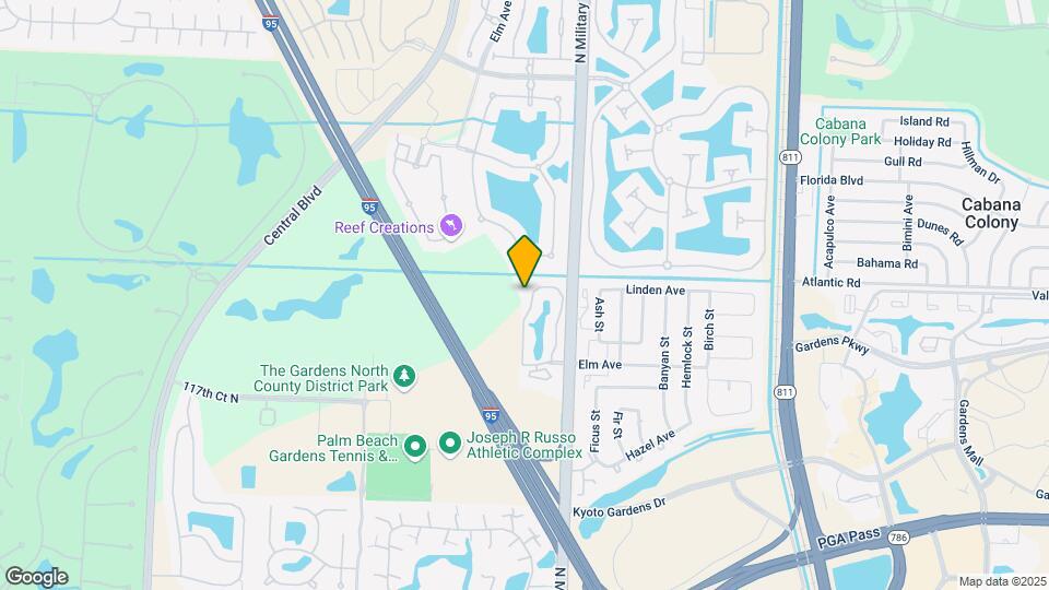 1601 Sabal Ridge Cir Mapa y Detalles de la Ubicación