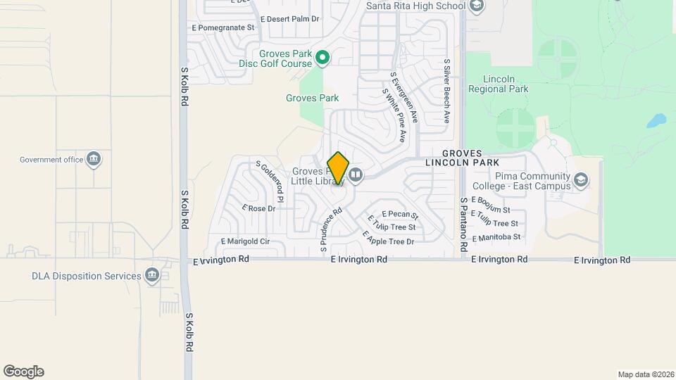 4677 S Canna Ln Map and Location Details