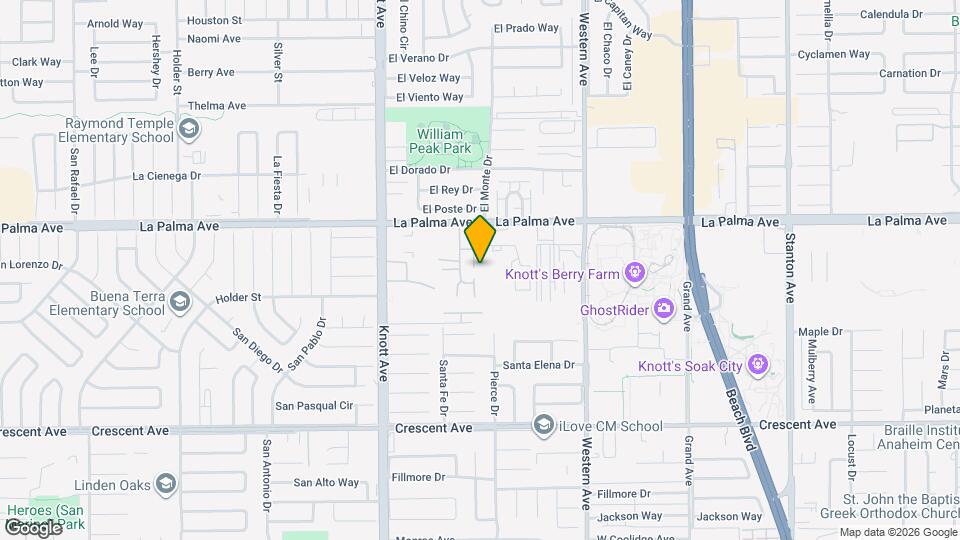 8178 Santa Inez Dr Map and Location Details