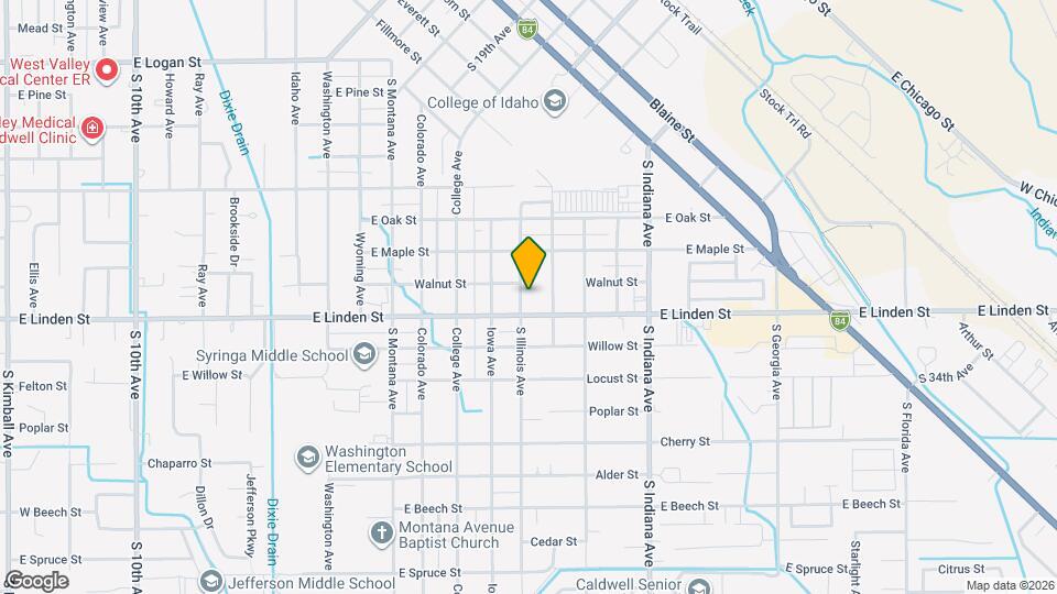2411 S Illinois Ave Map and Location Details