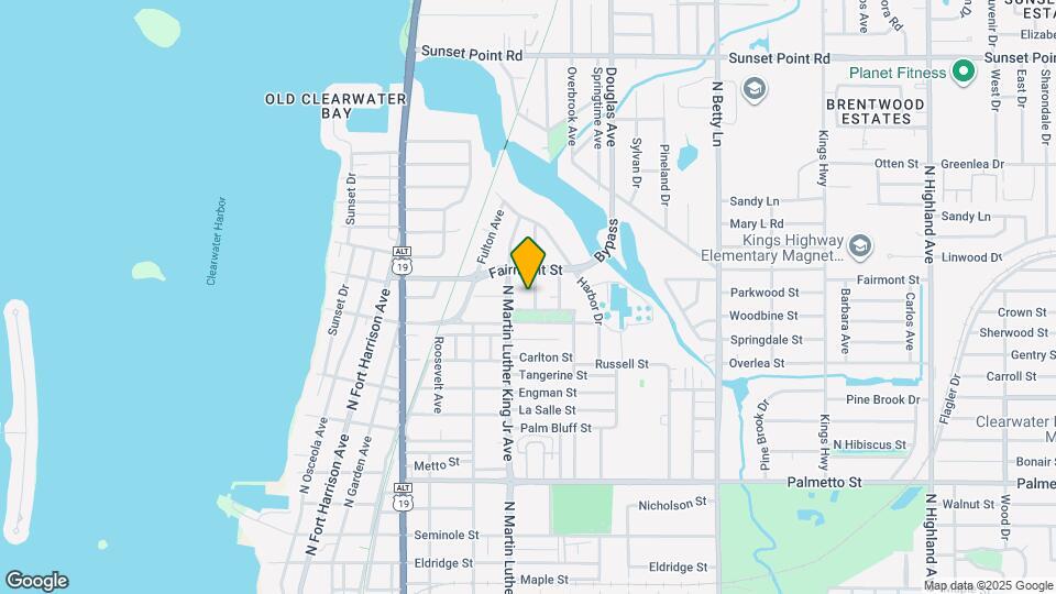 1614 N Washington Ave Map and Location Details