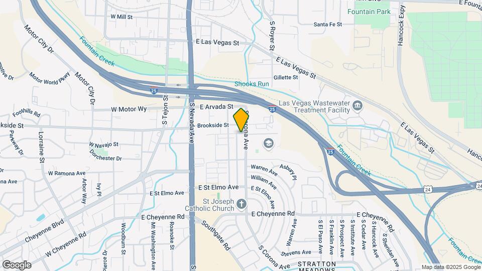1512-1518 S Corona Ave Mapa y Detalles de la Ubicación